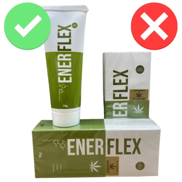 Crema Enerflex CBD para aliviar dolores articulares y musculares