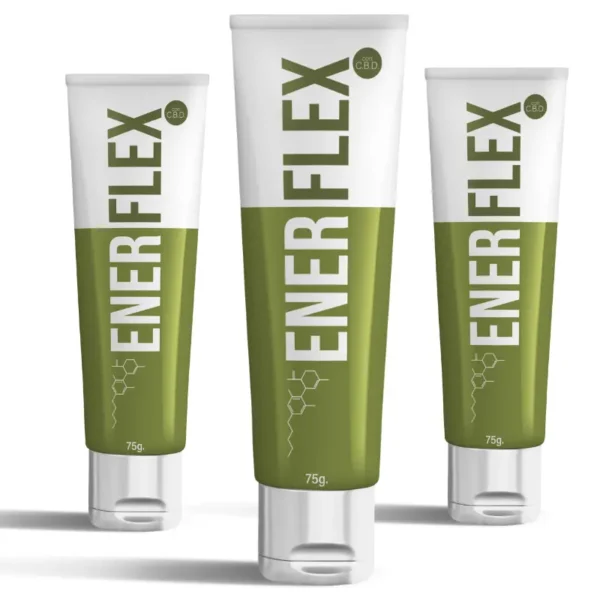 Tubos de Enerflex CBD 75g para alivio articular y muscular en Argentina